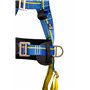 Irudek Light Plus 4 - Harnais antichute en polyester bleu pour travailleurs en hauteur (tous genres) - Facile à utiliser - 1,2 k