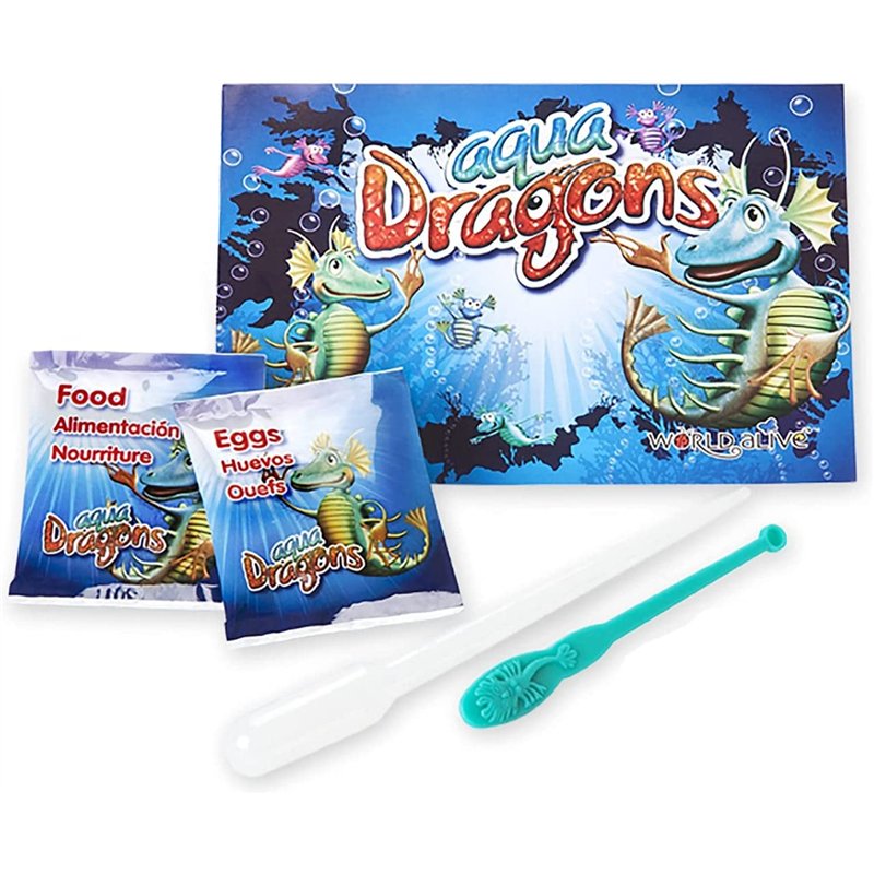 Aqua Dragons |Underwater World Essentials | Jouet STEM éducatif, Faites grandir un animal de compagnie facile pour les enfants -