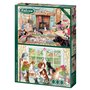 Falcon de Luxe - Animaux à la Maison - Puzzles pour Adultes - 2 x 1000 pièces