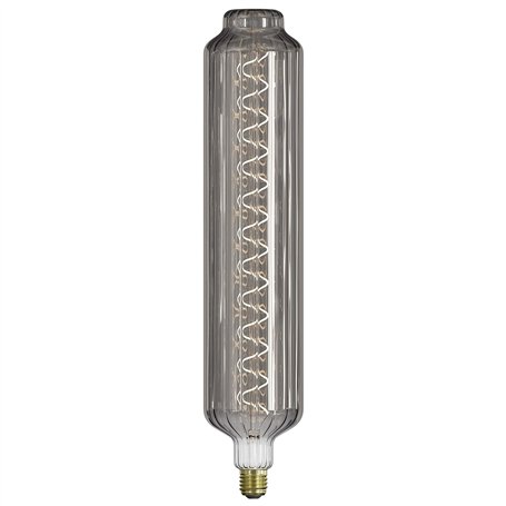 Calex Ampoule LED à intensité variable en verre 6 W Titane
