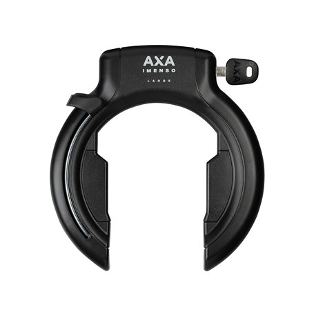AXA Imenso Large Rétractable - Antivol Vélo - Cadenas - Niveau de Sécurité 12 - Combinable avec Serrure à larder - 75 mm