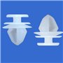20 x Clips Agrafe Plastique Moulures et Bandeaux - 6991S6 / 6991.S6
