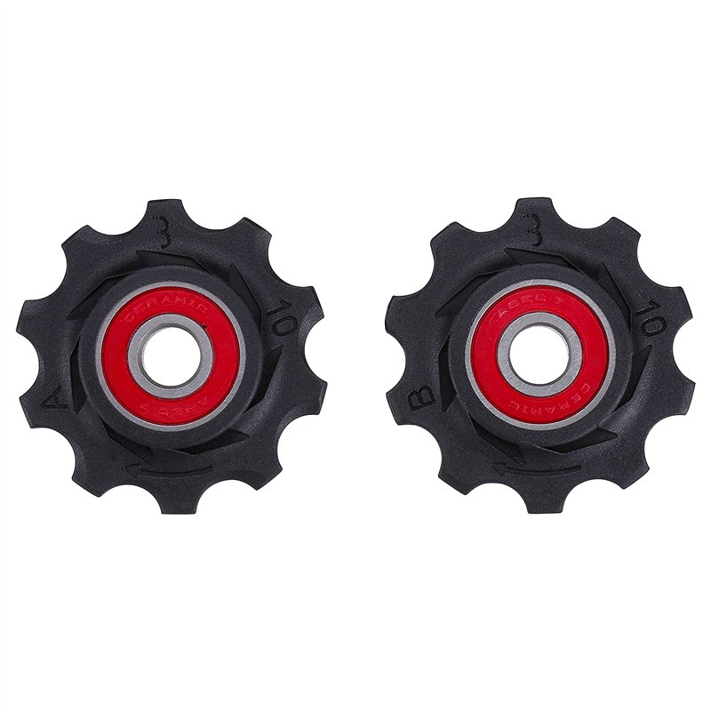 BBB RollerBoys BDP-11 Galet de dérailleur Céramique/noir 10 dents