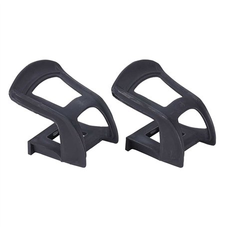 BBB Cycling NoseTight | Cale-Pieds pour Pédales de Vélo | Clips sans Sangles Alternative aux Cales | Noir | Taille Unique | BPD-