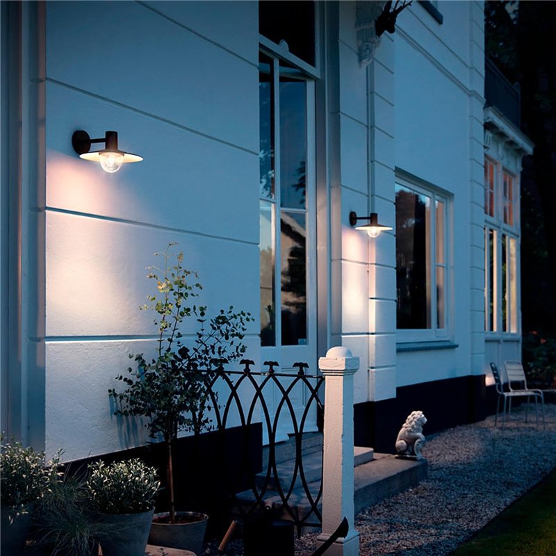 Image secondaire de Philips Mygarden, Applique murale SKUA, nécessite une ampoule max 60W E27 - Noir