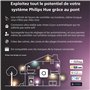 Philips Hue White & Color Ambiance Applique murale extérieurs IMPRESS, Kit de base à intensité variable jusqu'à 16 millions de c