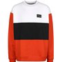 Calvin Klein Jeans Color Block Institutional Sweat Pumpkin