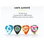 20x Médiator pour Guitare Acoustique & Electrique + Boite Élégante + eBook (Mediator Guitare Électrique) 4 tailles (0,46mm - 1.2