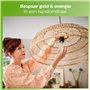 Philips ampoule LED Sphérique E14 15W Blanc Chaud Ambrée Compatible Variateur, Verre