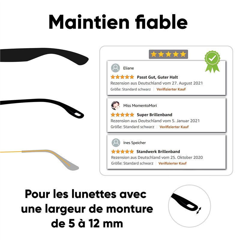 Image secondaire de STANDWERK Basic Cordon lunettes sport