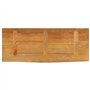 vidaXL Dessus de Table à Bord Vivant 90x20x3,8 cm Bois Massif manguier