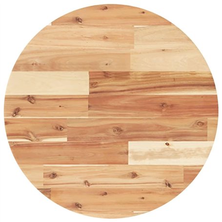 vidaXL Dessus de Table Rond Ø50x4 cm Bois Massif d'acacia