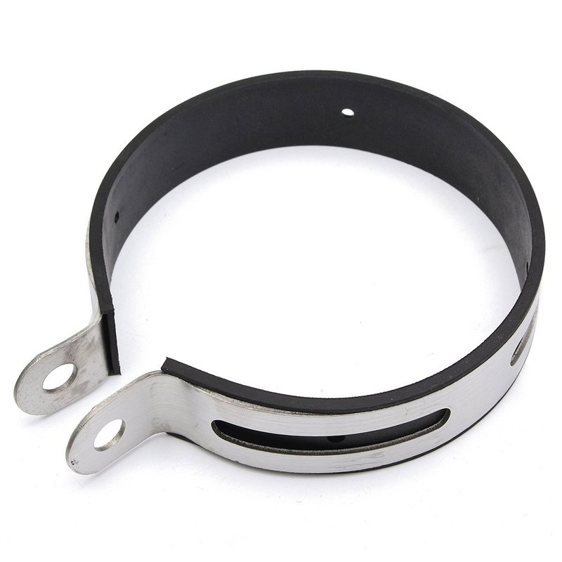 MOMOALA Moto Echappement Silencieux Support De Fixation Bride De Suspension Sangle 11Cm