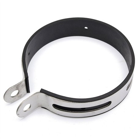 MOMOALA Moto Echappement Silencieux Support De Fixation Bride De Suspension Sangle 11Cm