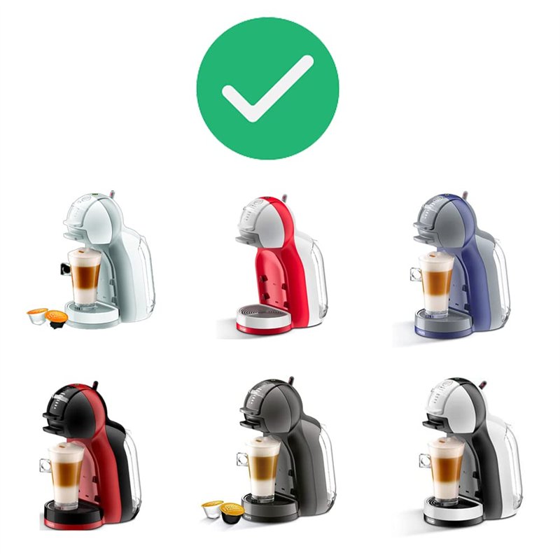 Image secondaire de MIRTUX Porte-Capsule Compatible avec Machine à café Delongui Dolce Gusto (NO Piccolo ni Melody), Mini-Me et Krups KP120 - Non VA