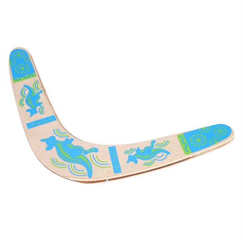 Nouveau Boomerang Kangourou en Forme de V, Boomerang en Forme de V pour Enfants, Adapté à Une Utilisation dans Une Large Zone, D
