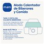 MAM Stérilisateur électrique et chauffant pour biberons express, capacité jusqu'à 6 biberons, comprend : 1 biberon anti-colique