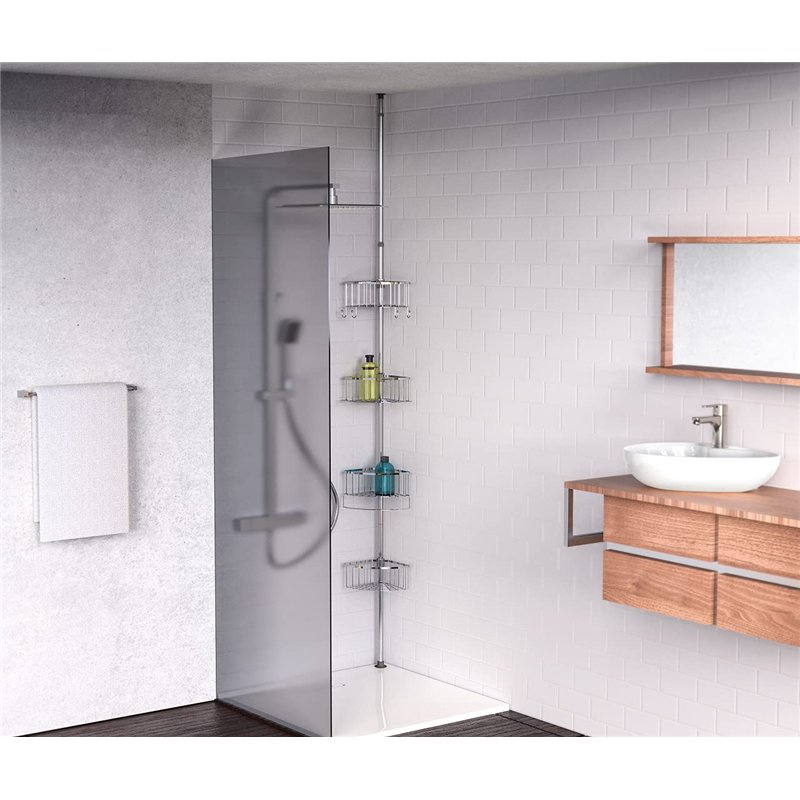 Image secondaire de EISL Étagère de douche télescopique