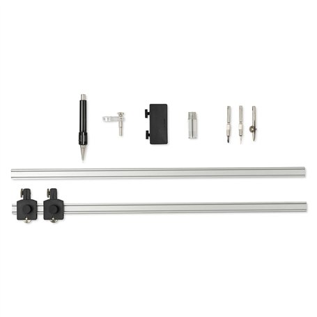 Aristo AR59000 Compas à verge pour cercles jusqu'à 1280 mm (Import Allemagne)