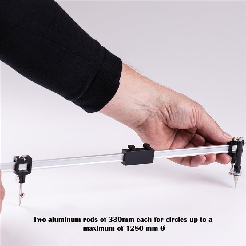 Image secondaire de Aristo AR59000 Compas à verge pour cercles jusqu'à 1280 mm (Import Allemagne)