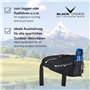 BLACK CREVICE Porte-Boisson I Ceinture de Marche avec Gourde intégrée 0,5 l I Compartiment Principal avec Poche en Plus pour Acc
