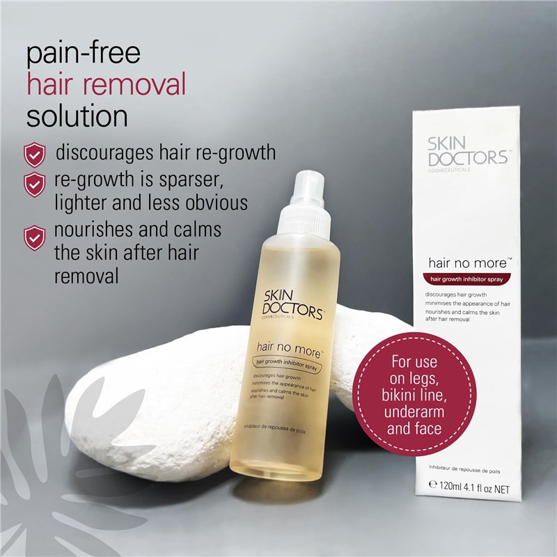 Image secondaire de Skin Doctors Spray inhibiteur de la repousse des poils | Ralentit la repousse des poils | Nourrit la peau après le rasage