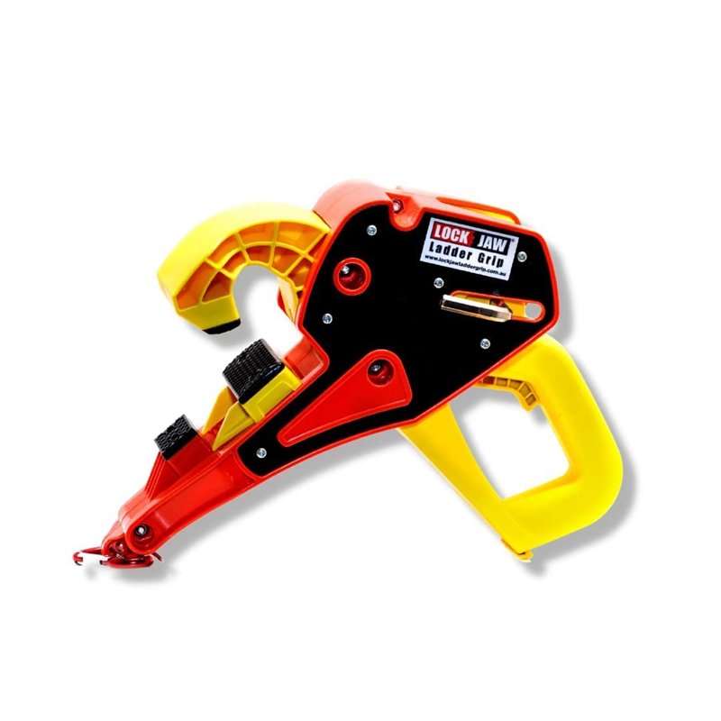 Lock Jaw Ladder Grip – Clip de sécurité pour échelle – Se sentir en sécurité sur vos échelles et climb plus sûr (unité simple)