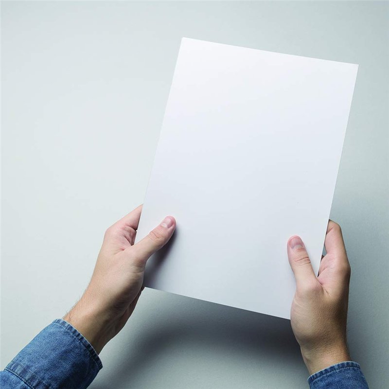 Image secondaire de Papier Autocollant Imprimante -25 Feuilles Adhésif Blanc Mate, Format A4, Imprimables, Personnalisable, Adhèrent, Facilement Dét