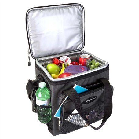 Koolatron Sac Isotherme 13L Glacière Électrique Glacière Portable 12V Mini Réfrigérateur Étanche Voiture Bandoulière Réglable Sa