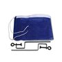 Ncheli Filet de Tennis de Table,Ping-Pong en Nylon portatif Support de Filet de Tennis de Table Portable Remplacement du Filet d