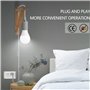 ALFFREUDE Porte Lampe E27 Suspension 3,5m Douille E27 avec Fil Câble pour Lampe de Sel avec Câble D'alimentation Prise Changer b