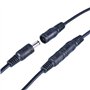 5 paires 22AWG Câble DC 5V-24V Femelle Mâle Connecteur 5,5mm x 2,1mm Fiche Prise DC Jack Connector Adaptateur Secteur pour Camér