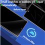IMBZBK Lot de 3 films de protection d'écran pour Samsung Galaxy S22 Ultra 5G en TPU flexible avec 3 protections d'appareil photo