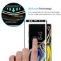 Vuciya [Lot de 2] Verre Trempé pour Samsung Galaxy Note 9，3D Couverture Complète Glass écran Protecteur,Dureté 9H, Anti Rayures,