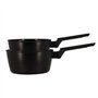 Set de 2 casseroles - MENASTYL - 6020298 - Aluminium - 18 et 20 cm - Tous feux dont induction