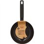 Poele - MENASTYL - 6020635 - En aluminium forgé - 20 cm - Noir - Tous feux dont induction