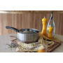 Casserole - MENASTYL - 6020242 - En acier inoxydable - 18 cm - Tous feux dont induction