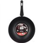 Wok - MENASTYL - 6020252 - En acier inoxydable - 28 cm - Tous feux dont induction