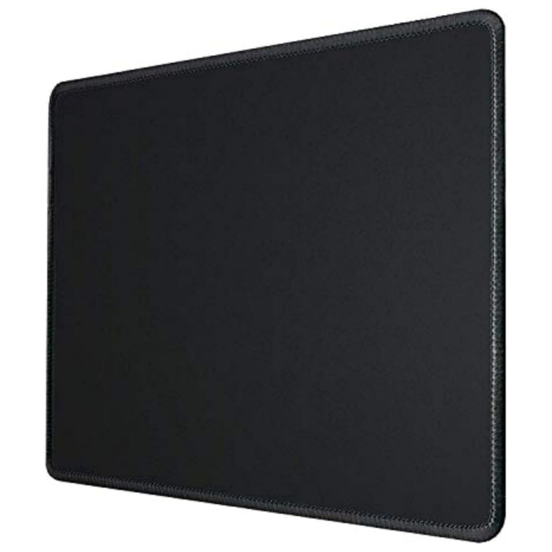 silmo Tapis de Souris S (250 x 200 mm) Petit Mouse Pad, Motif Noir - Approprié pour Souris de Bureau et Gaming