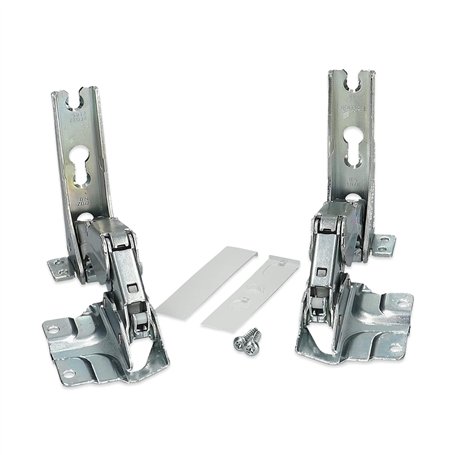 2x Charnières de porte réfrigérateur compatibles avec Bosch Balay Gaggenau Miele Neff Siemens De Dietrich 00481147 481147