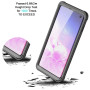 WE LOVE CASE Coque pour Samsung Galaxy S10, 360 degrés Étui de Protection Antichoc Housse avec Protecteur d'écran Intégré et Dos