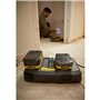 Double Chargeur - 18V 4A - Compatible avec toutes les batteries de la génération Gamme V20 - STANLEY FATMAX, SFMCB24-QW