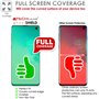 TECHGEAR [2 Pack] Protection Écran Galaxy S10 [ghostSHIELD] Film de Protection Souple en TPU avec Protection Totale de l’Écran C