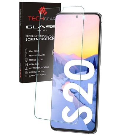TECHGEAR Glass Edition Compatible avec Samsung Galaxy S20 / S20 5G