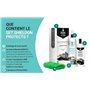 Shieldon Protects Kit de Nettoyage (250 ml) et Imprégnation (200 ml) pour Éviers en Granit avec Éponges et Chiffon Microfibre - 