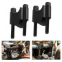 Universal Aluminum Alloy Handbar Riser，Paire de montants de guidon de moto Motorcycle Handbar Riser 7/8'' 22mm Motorcycle Handba