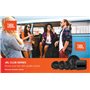 JBL Club 605CSQ Système car audio à 2 voies - Ensemble enceinte voiture à composants de 285 watts avec haut parleur voiture en
