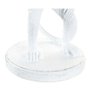 Lampe de bureau DKD Home Decor Blanc Noir Polyester Métal Résine 25W 220 V Singe (2 pcs) (20 x 20 x 45 cm)