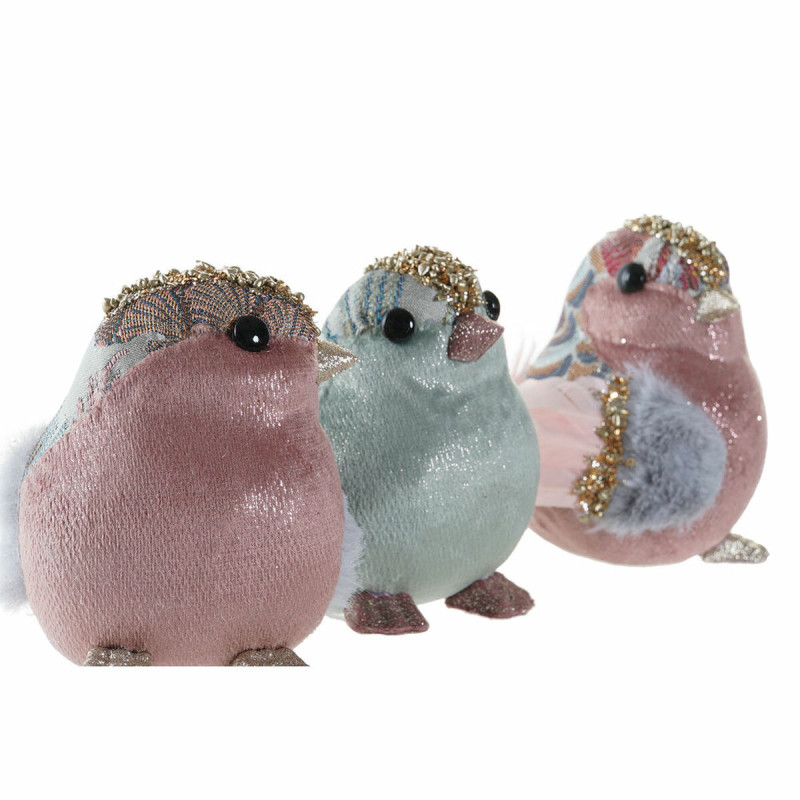 Image secondaire de Décorations de Noël DKD Home Decor Polyester Foam (3 pcs) (15 x 10 x 11 cm)