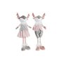 Figurine Décorative DKD Home Decor Noël Animal Polyester Cerf (15 x 11 x 49 cm) (2 Unités)